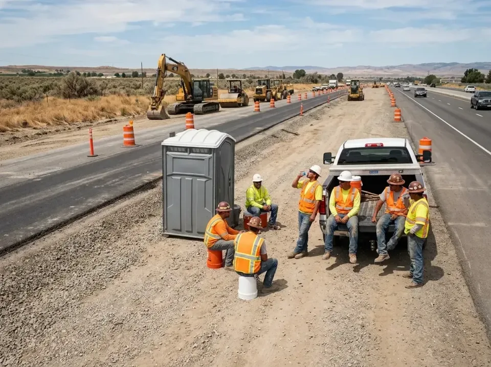highway-road-construction-crew-007 — frequently asked questions, Porta Potty and Restroom Rentals in Vandercook Lake, MI